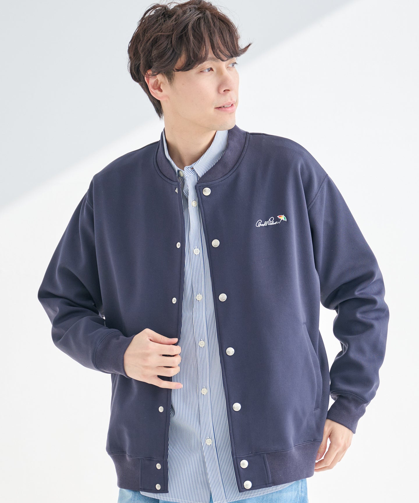 Arnold Palmer 【残り2点】シェア ミラノリブポンチブルゾン